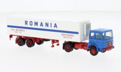 Brekina 78157 - H0 - MAN Koffer-Sattelzug Romania